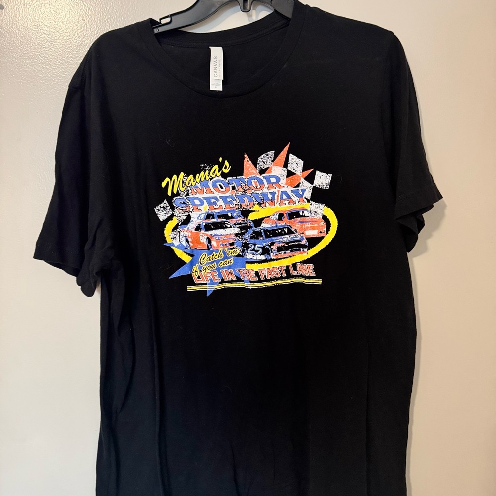 Mini + Mine  'Mama's Motor Speedway' Graphic Tee Family Matching Mama Tee